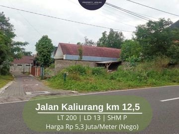 Tanah Pekarangan Lokasi Strategis Posisi Hook di Jakal km 12