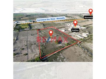 Este terreno es ideal para diversos proyectos de desarrollo, tanto en el sector agrícola, inmobiliario, como en el sector industrial. 

Característi