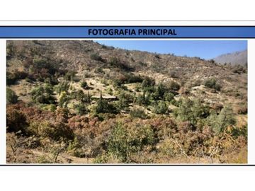 Vende Parcela, casa patronal, Olmue La Dormida