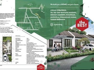 Rumah Baru design modern minimalis cluser di arcamanik murah