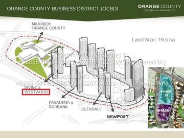 Disewakan Apartemen 1BR Orange County Tw Westwood lt 5 Unit C1, Lippo Cikarang