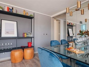 Departamento en venta de 2 dorm. en Ñuñoa