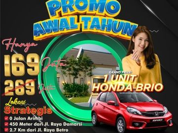 termurah hunian modern luas bangunan 36 luas tanah 7,2 x 10 free ijb