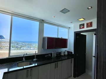 Punta Centinela, departamento vista al mar con 3 dormitorios (condominio Torre 2000), en venta, inversión de alta rentabilidad.