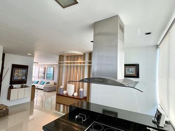 Punta Centinela, departamento vista al mar con 3 dormitorios (condominio Torre 2000), en venta, inversión de alta rentabilidad.