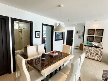 Punta Centinela, departamento vista al mar con 3 dormitorios (condominio Torre 2000), en venta, inversión de alta rentabilidad.