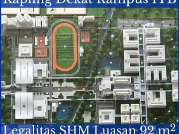 Tanah Kavling SHM Pecah Nempel IPDN Jatinangor 1 Jutaan/M2