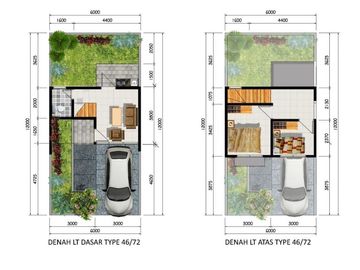 HARGA PERDANA Rumah cantik 2LT mewah cantik di padalarang dkt TOL