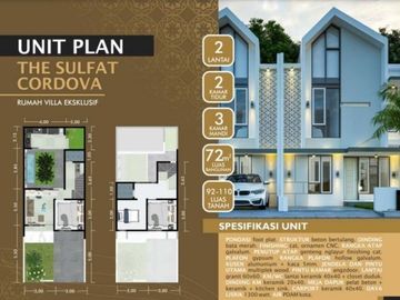 DIJUAL RUMAH VILLA 2 LANTAI MALANG KOTA