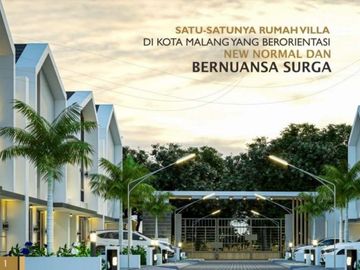 DIJUAL RUMAH VILLA 2 LANTAI MALANG KOTA