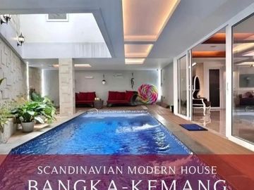 FOR SALE 3BR SCANDINAVIAN STYLE HOUSE AT BANGKA KEMANG