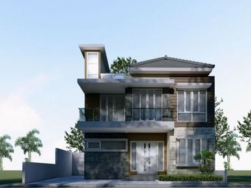 Villa Murah 2 Kavling dijadikan 1