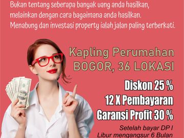 Dijual Kavling Murah Dekat Pintu Tol dan Stasiun Citayam