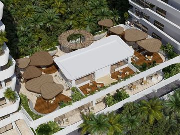Condominio vista a la laguna y el mar, piscina, club de playa en pre-venta.