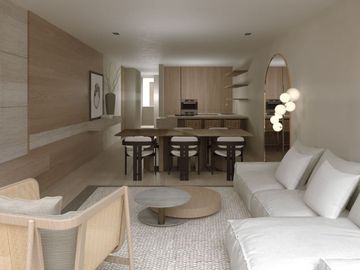 Condominio vista a la laguna y el mar, piscina, club de playa en pre-venta.