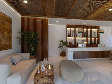 Condominio vista a la laguna y el mar, piscina, club de playa en pre-venta.