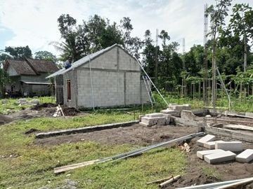 Rumah Siap Bangun Type Studio di Utara Prambanan