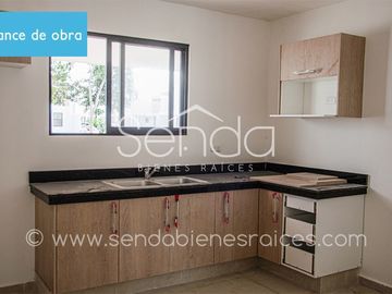 Casa en venta en Privada Botanico Conkal Merida de 3 recamaras y piscina