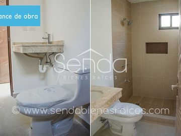 Casa en venta en Privada Botanico Conkal Merida de 3 recamaras y piscina