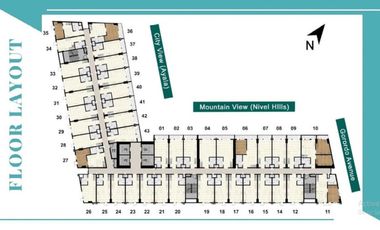 1 Bedroom with Balcony for Sale in Suarez Residences Cebu