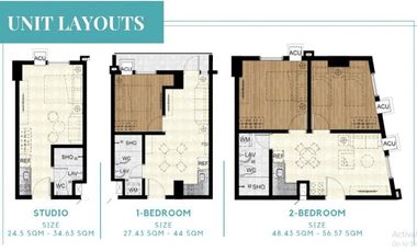 1 Bedroom with Balcony for Sale in Suarez Residences Cebu
