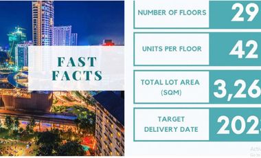 1 Bedroom with Balcony for Sale in Suarez Residences Cebu