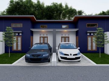 Rumah Modern Siap Bangun Depan Jalan Aspal Dekat Jl Manisrenggo