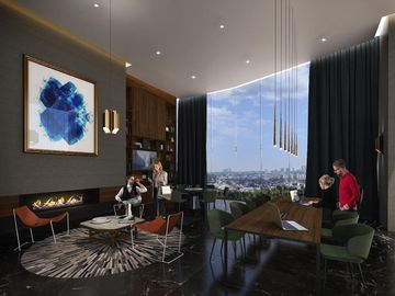 Apartamento de 646 m2, con family room, cine, spa, juegos para niños, cuarto de
