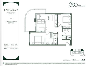 Departamento de 3 ambientes equipado. Venta en Pozo.  Down Town Miami.