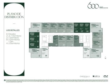 Departamento de 3 ambientes equipado. Venta en Pozo.  Down Town Miami.