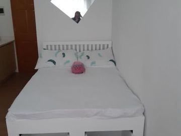 8K Rental ONLY! FURNISHED STUDIO CONDO for rent in LAPU-LAPU, Cebu near Maribago Beach Resorts