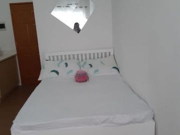 8K Rental ONLY! FURNISHED STUDIO CONDO for rent in LAPU-LAPU, Cebu near Maribago Beach Resorts