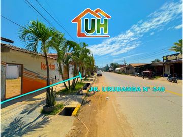 00592-VENTA TERRENO COMERCIAL PUCALLPA-EXCELENTE UBICACION-A.T 512 M2