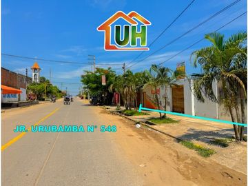00592-VENTA TERRENO COMERCIAL PUCALLPA-EXCELENTE UBICACION-A.T 512 M2
