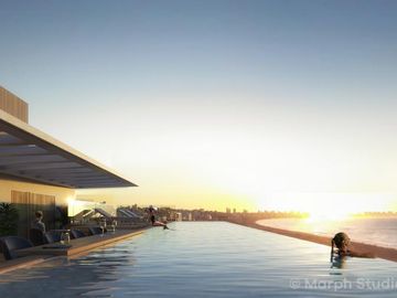 2 dormitorios primera linea Punta del  Este,  Mansa