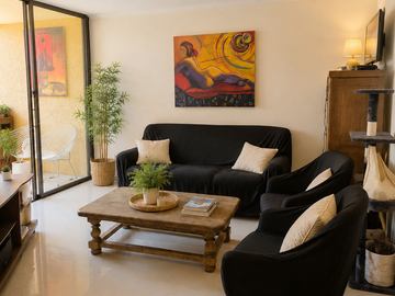 DEPARTAMENTO ARRIENDO AV CRISTOBAL COLON 7000