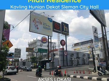 Tanah Kavling Barat City Hall Sleman: Sertifikat SHM-P
