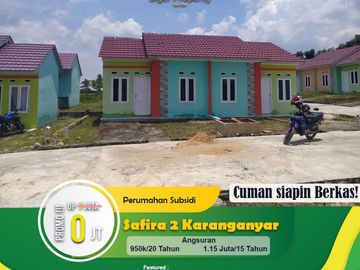 Rumah Murah Deposito Hanya 1 Juta aja