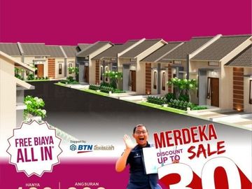 Perumahan Cluster tema Villa dekat
