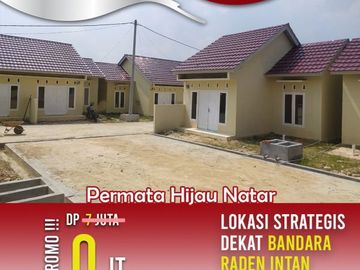 Rumah di dekat Pasar Natar bangunan couple