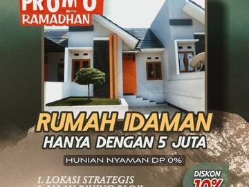 DIJUAL RUMAH TANPA DP DI UJUNG BERUNG