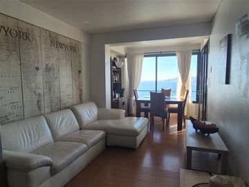 Departamento venta 2 dormitorios Primera Línea, Viña del Mar
