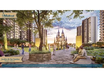 Venta apto Rionegro San Antonio de Pereira-Medieval Parque Residencial