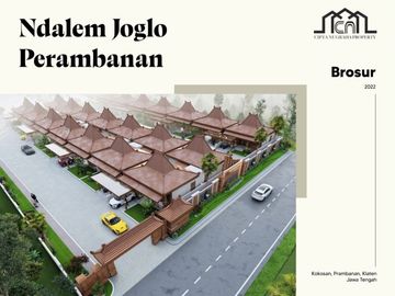 Rumah Joglo Modern Type 36/87 m2 Di Prambanan