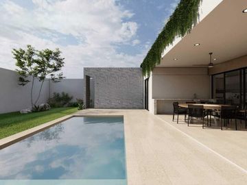 CASA VENTA MÉRIDA, DZITYÁ, NUEVO MODELO HENKO, 626 M2, TOTALMENTE EQUIPADA
