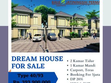 DIJUAL RUMAH CANTIK TERMURAH DI KAWASAN NASIONALIS SLEMAN, YOGYAKARTA