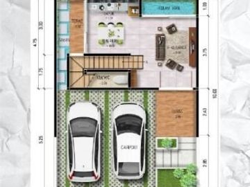 RUMAH 3 LANTAI DEKAT UPI SETIABUDI BANDUNG