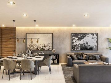 Departamento en venta 2 recámaras + flex con amenidades al norte de Merida