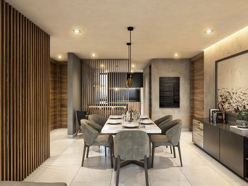 Departamento en venta 2 recámaras + flex con amenidades al norte de Merida