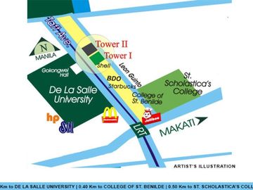 STUDIO UNIT IN TAFT, FRONTING LASALLE, RFO AFFORDABLE
